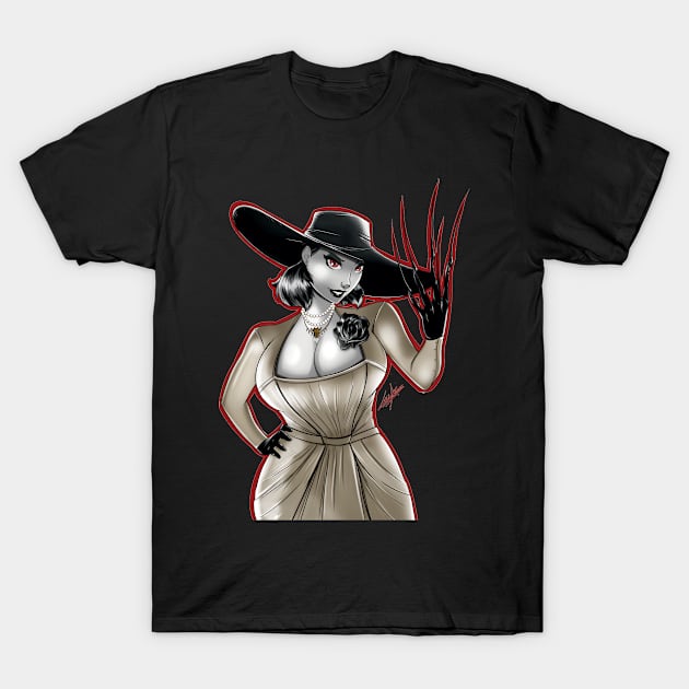 Lady D T-Shirt by Galindo_Artworks